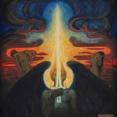 Tyra Kleen, "De engel met het vlammenzwaard"