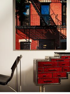 Målning av Martin Wickström.