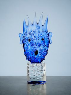 Kiki Kogelnik, "Ocean", skulptur, glas, Berengo Studio, Murano, Italien, 1996, ed. 7/10.