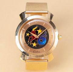 Eska, "Cloisonné Enamel Dial", "Capricorn", ca 1950. Utropspris: 100 000–150 000 SEK