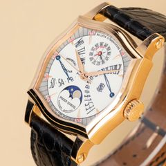 Roger Dubuis, Sympathie Bi-Retrograde Perpetual Calendar, no. 16 of 28, ca 2001. Utropspris: 700 000–1 000 000 SEK