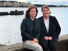 Lisa Borges och Therese Bengtsson.
