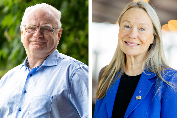 Pär Johnson och Karin Veres