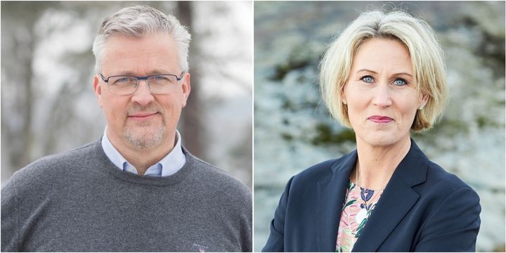 Peter Heie och Cecilia Andersson