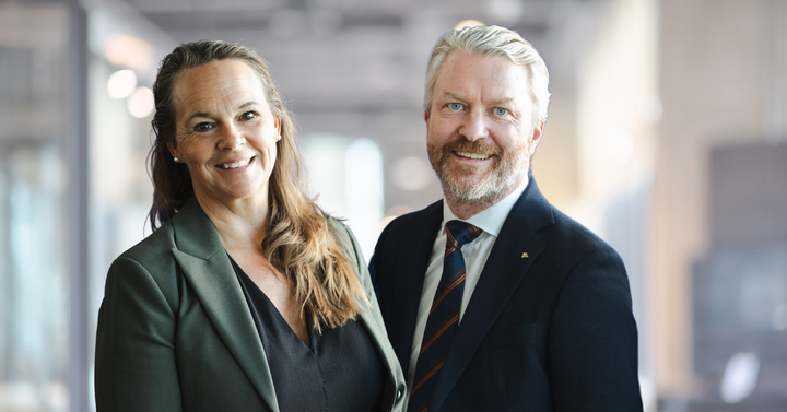 Micaela Kronberg (M) och Lars Holmin (M)