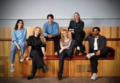 Nyhetskolls redaktion: Viola Fakhari, Louise Andersson, Markus Aamisepp, Tea Lange, Jennifer Alm och Dalmar Namazi.