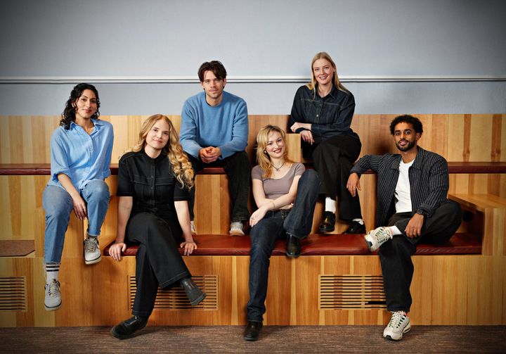 Nyhetskolls redaktion: Viola Fakhari, Louise Andersson, Markus Aamisepp, Tea Lange, Jennifer Alm och Dalmar Namazi.