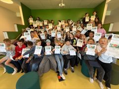 Årskurs 5 Alfa på Kvibergsskolan i Göteborg tilldelas priset Årets Skaffare 2025.