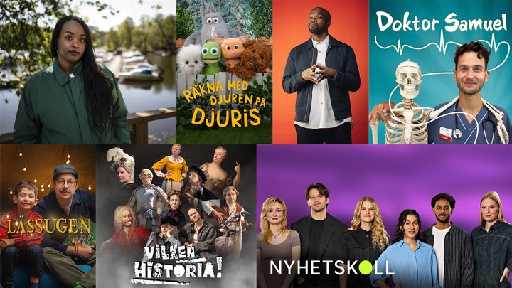 Sju UR-produktioner är nominerade till tv-priset Kristallen. Vinnarna utses på Kristallengalan den fjärde september på Cirkus i Stockholm.