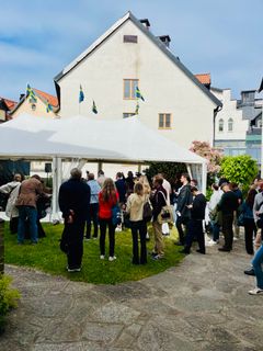 Mediescenen på Mellangatan 7 i Visby.