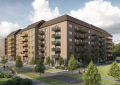 Takryttaren, består av 174 nya bostäder i Kapellgärdet i centrala Uppsala. Genom klimatförbättrad betong, optimerade konstruktioner, återbruk och förnybara drivmedel har Takryttaren redan nu lyckats minska byggskedets klimatpåverkan med minst hälften.