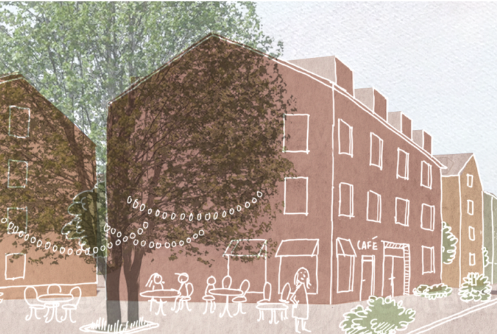 Illustrationsbild Marge arkitekter