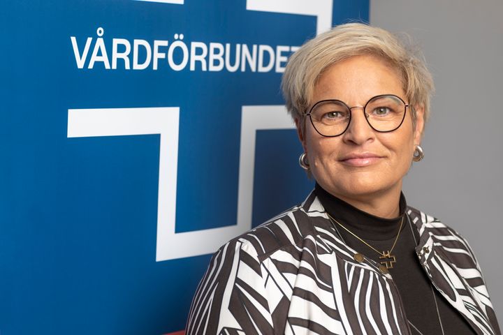 Sineva Ribeiro, ordförande i Vårdförbundet