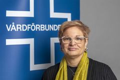 Vårdförbundets ordförande Sineva Ribeiro, Fotograf: Ulf Huett