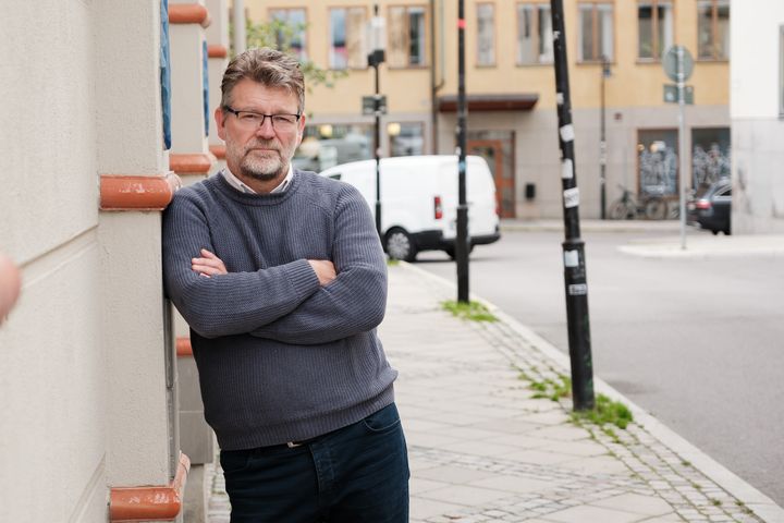 Mathias Åström, tillträdande förhandlingschef Vårdförbundet. Foto: Sven Jansson.