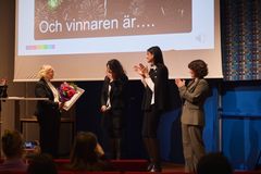 Prisutdelning av Årets vårdchef 2025.