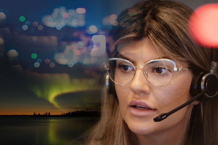 SOS-operatör hos SOS Alarm