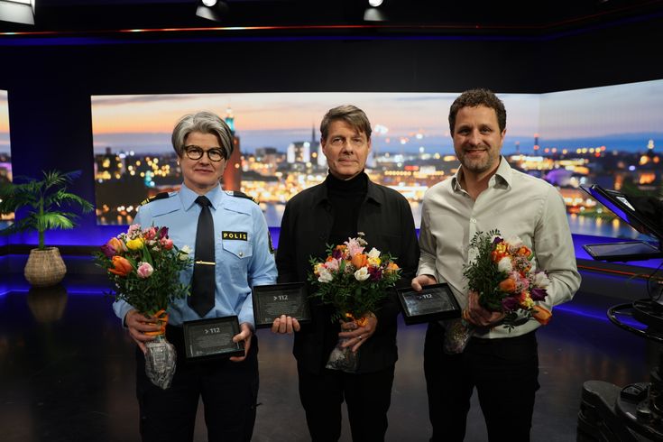Kikki Dyrvold, Polisregion syd, Ulf Nilsson, säkerhetschef Malmö stad, Karl-Johan Paulsson, Svt:s bitr. säkerhetschef för Eurovision