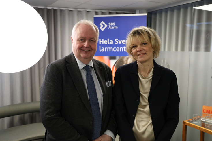 Dan Ericsson och Christine Rankin är nya ledamöter i styrelsen för SOS Alarm