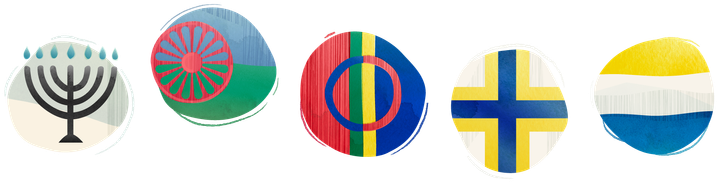 Illustration minoritetssspråk