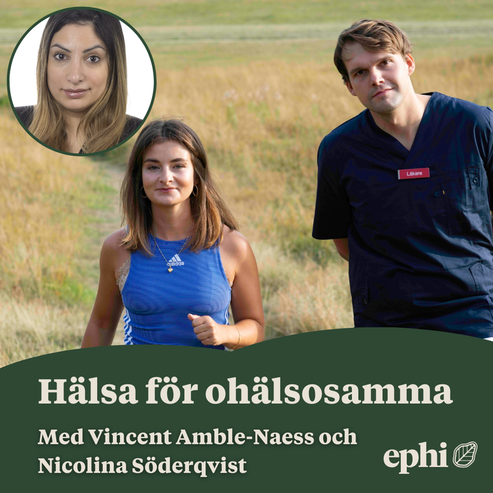 Nooshi Dadgostar (V) gästar Hälsa för ohälsosamma