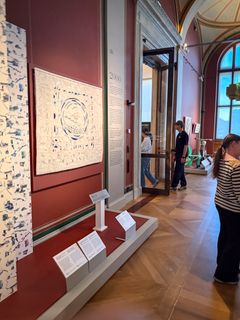 Miljödepartementskylten placerad i Nationalmuseums utställning Tidslinjen 3 juni 2026