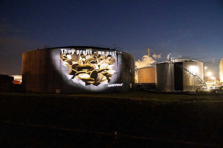 Ur rapporten EXCESS OIL PROFITS IN THE EU  / Greenpeace 2026