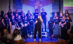 A Singing Generation Kalmar avslutade sin första termin med en konsert i Västerportskyrkan, Kalmar.