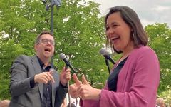 Jonas Engström och Hanna Forsberg kommer leda A Singing Generation i Kalmar.