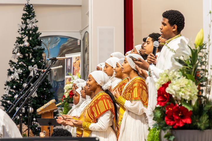 Från inter-ortodoxa julkonserten 2024. Foto: Robert Lixandru.