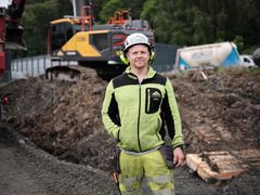 Johan Blomqvist, Arbetsledare Mark på Ytterbygg