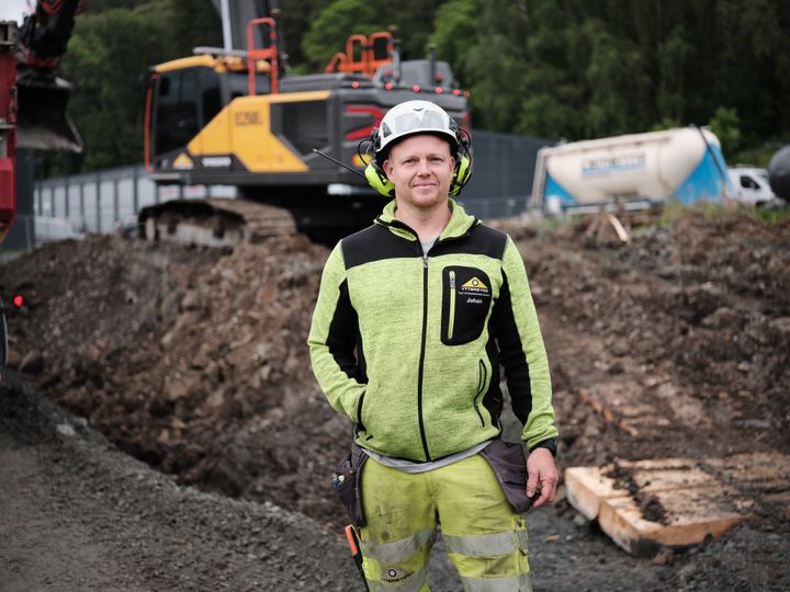 Johan Blomqvist, Arbetsledare Mark på Ytterbygg
