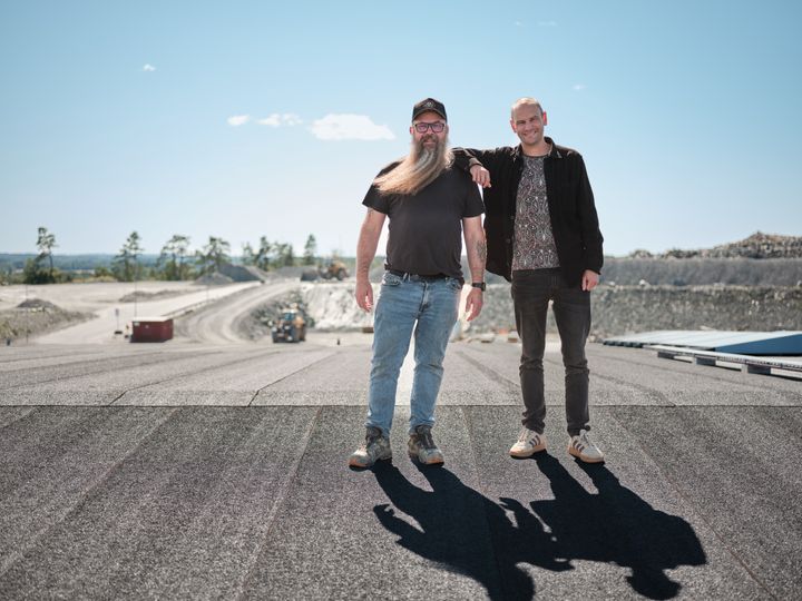 Lars Lundqvist, Projektör mark, och Erik Apelgren, Projektör VVS