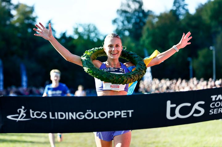 Carolina Wikström segrade i TCS Lidingöloppet 2024