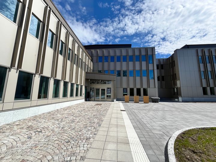 Det nya Kommunhuset, som ligger i anslutning till Rådhuset.