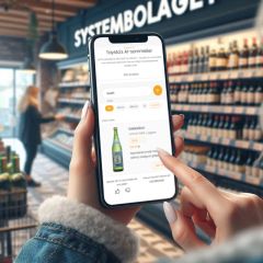 taysta Ai-sommelier på mobilen