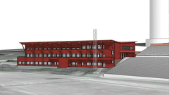 Event - och prestationscenter som ska byggas på Nationalarenan i Östersund