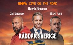 Henrik Jönsson, Jan Emanuel och Aron Flam räddar Sverige