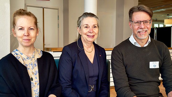 Karin Lundberg, Eva Särndahl och Robin Kruse