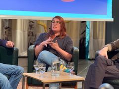 "Restaurangbesök handlar också om umgänge och miljö. För mig är det viktigare än färgglada fotografier, sa Ruth Osborne, restaurangkonsult.