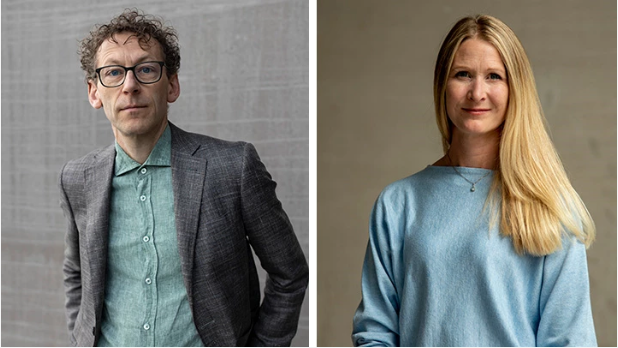 Rektor Åke Ingerman och vicerektor Elin Vimefall