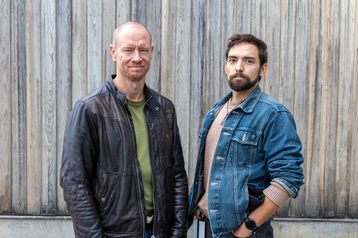 Joel Rasmussen och Robin Schäfer, forskare vid Örebro universitet