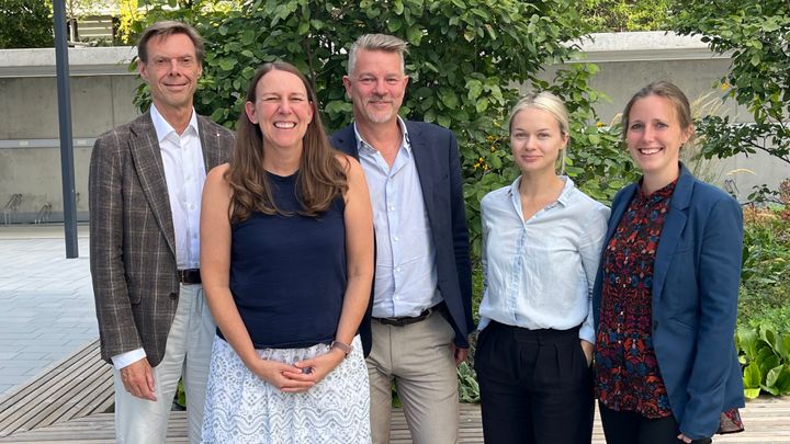 Robert Brummer, Ashley Hutchinson, Johnny Karlsson, Pernilla Andersson och Julia Rode var på plats.
