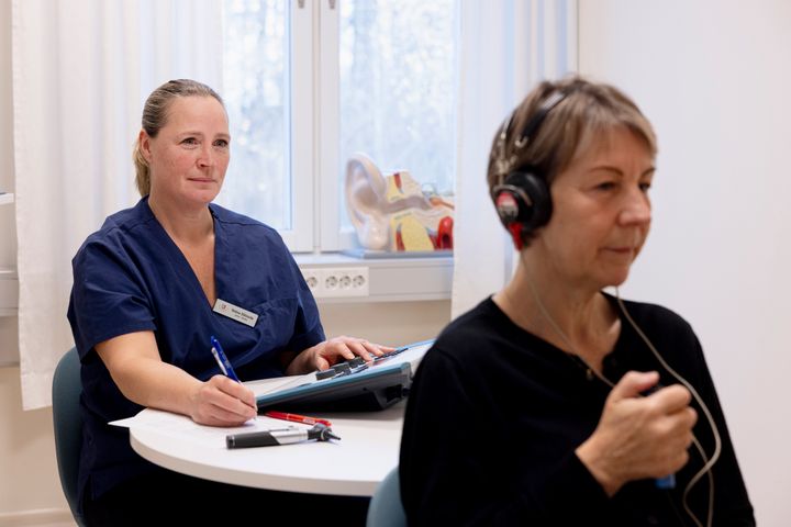 Foto från Specialistsjuksköterskeprogrammet, företagssjuksköterska vid Örebro universitet