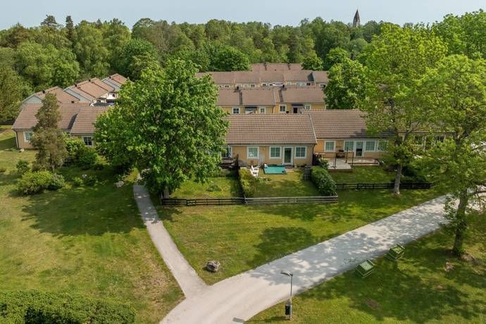 Radhusområde i helikopterperspektiv