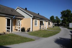 Radhusområde i Tingstäde.