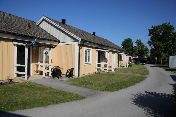 Radhusområde i Tingstäde.