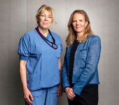 Bodil Lund och Louise Lindh