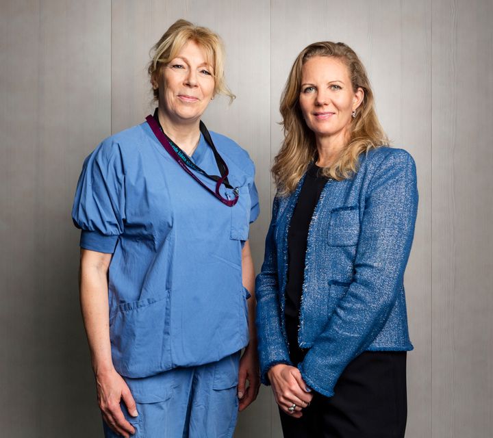 Bodil Lund och Louise Lindh