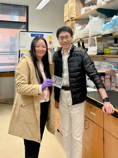 Forskarna Di Zhang och Rong Fan